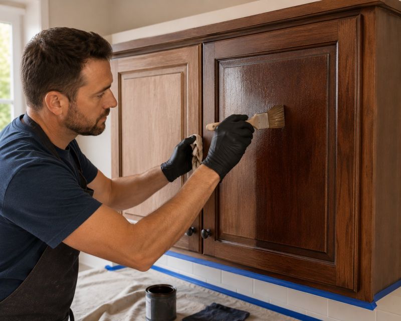 Cupboard Refinishing in Dayton, OH