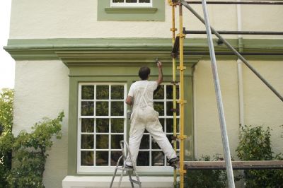 Local Window Frame Painting pros at work