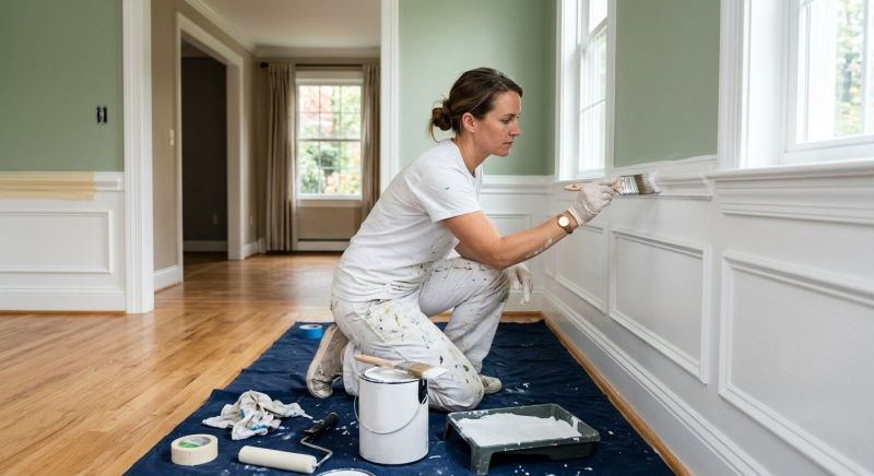 Molding Painting in Wilmington, NC
